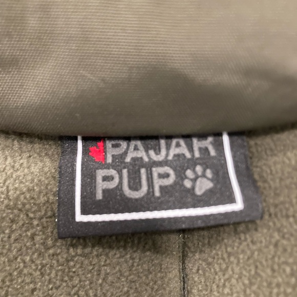 Pajar Pup Olive Green Dog Jacket - Picture 5 of 6